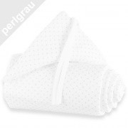 Maxi-Boxspring fejvédő - barna fehér csillagokkal Maxi-Boxspring fejvédő - barna fehér csillagokkal